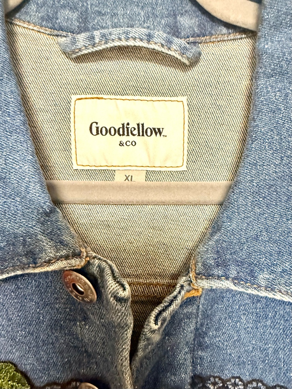 Embellished Stevie Nicks Denim Jacket - Picture 8 of 12